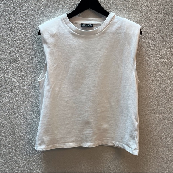 J. Crew Structured Muscle T-Shirt in Mariner Cotton, Size Small, BY399 $49.50 - Picture 3 of 6